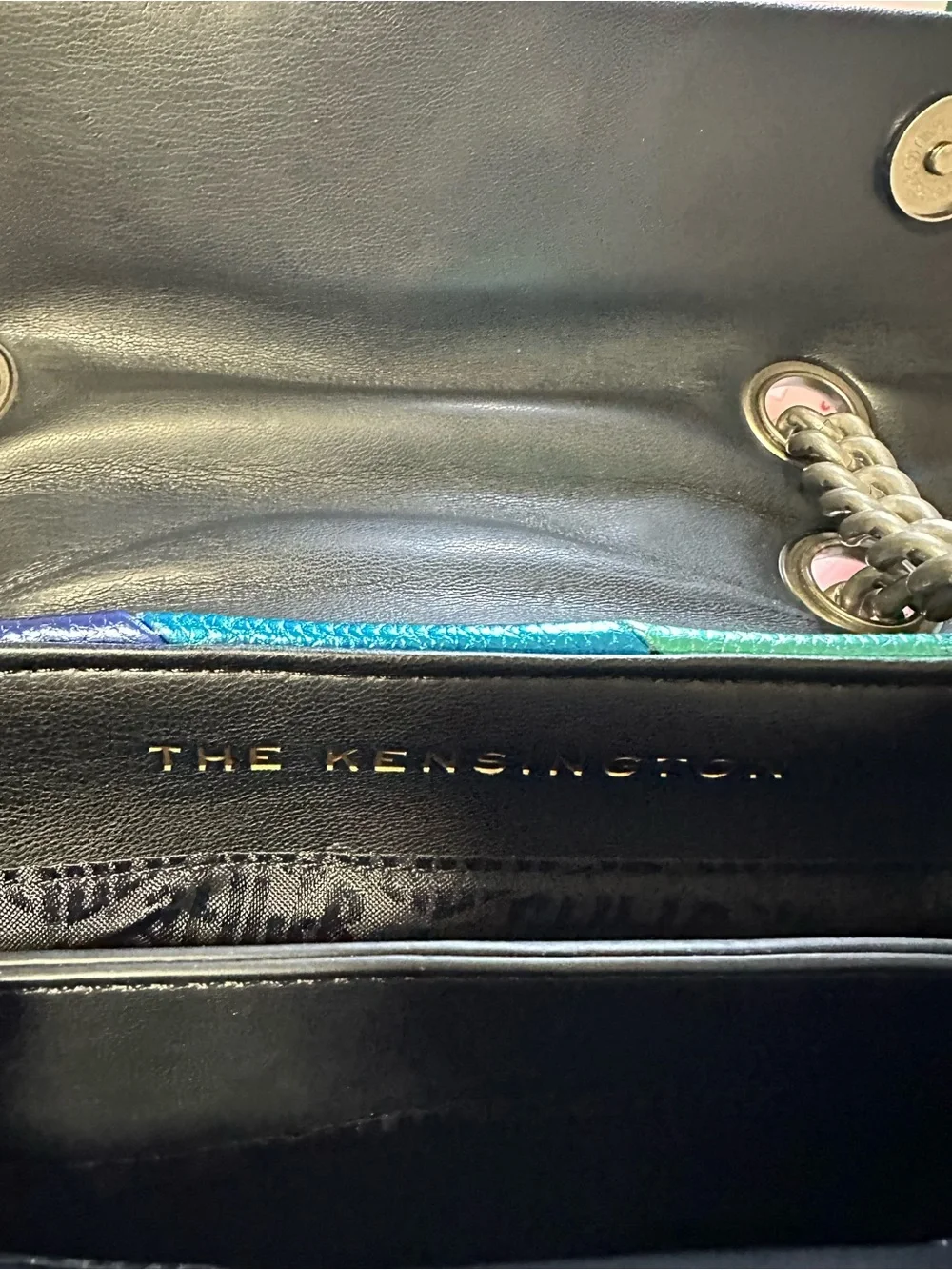 Kurt Geiger Rainbow Metallic Crossbody/Shoulder Bag - Picture 10 of 10